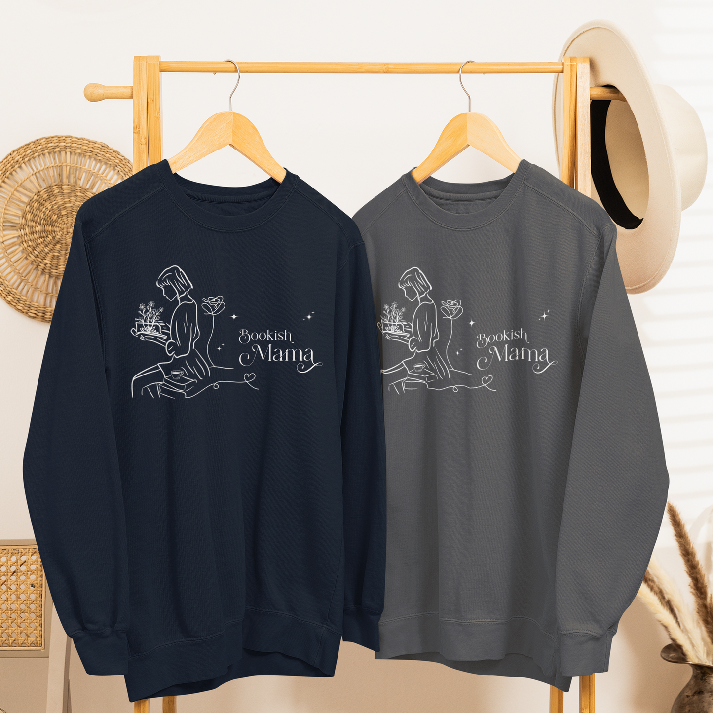 Bookish Reading Mama Sweatshirt
