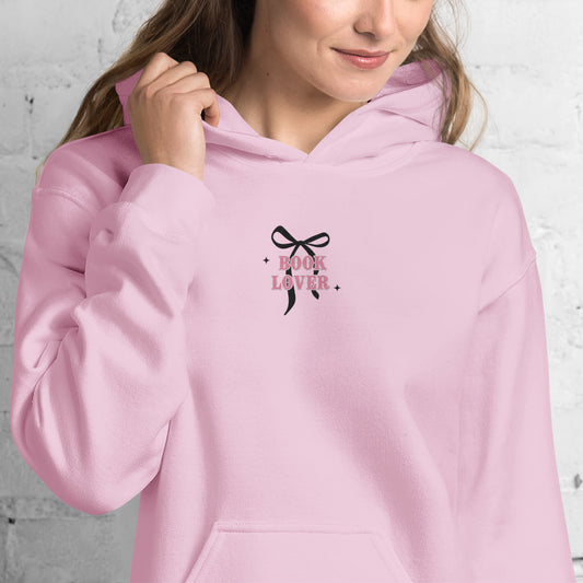 Book Lover (Embroidered) Hoodie