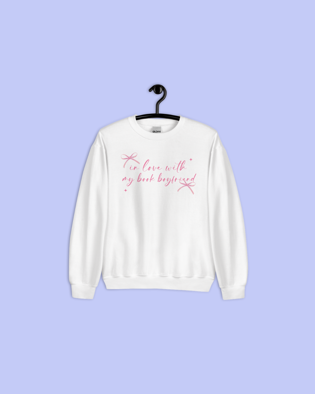 In Love with My Book Boyfriend Sweatshirt